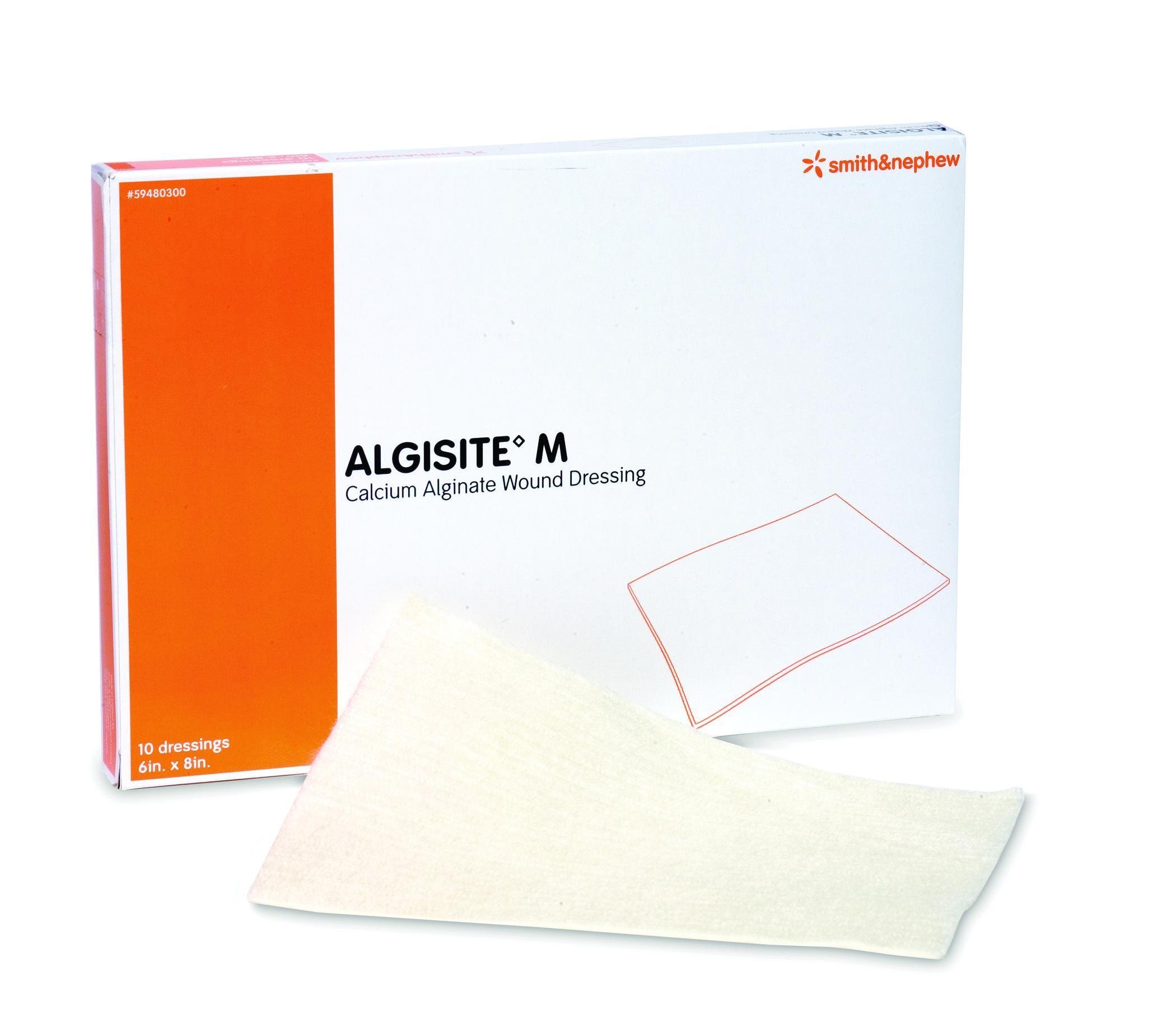 Algisite M Calcium Alginate Dressing 6 x 8 in./Qty 10