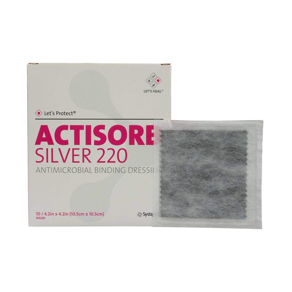 Actisorb Silver Antimicro Dressing 1/8" X 4 1/8"