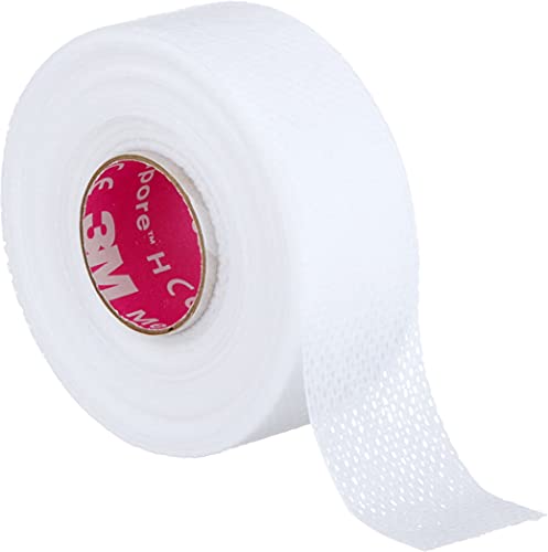 3M™ Medipore™ H Soft Cloth Surgical Tape 2861, 1 inch x 10 yard (2,5cm x 9,1m), 24 Rolls/Case