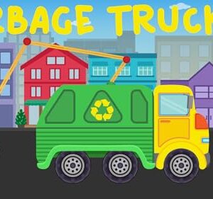 Garbage Truck - Colors, ABC, Shapes Garbage Truck Video For Kids