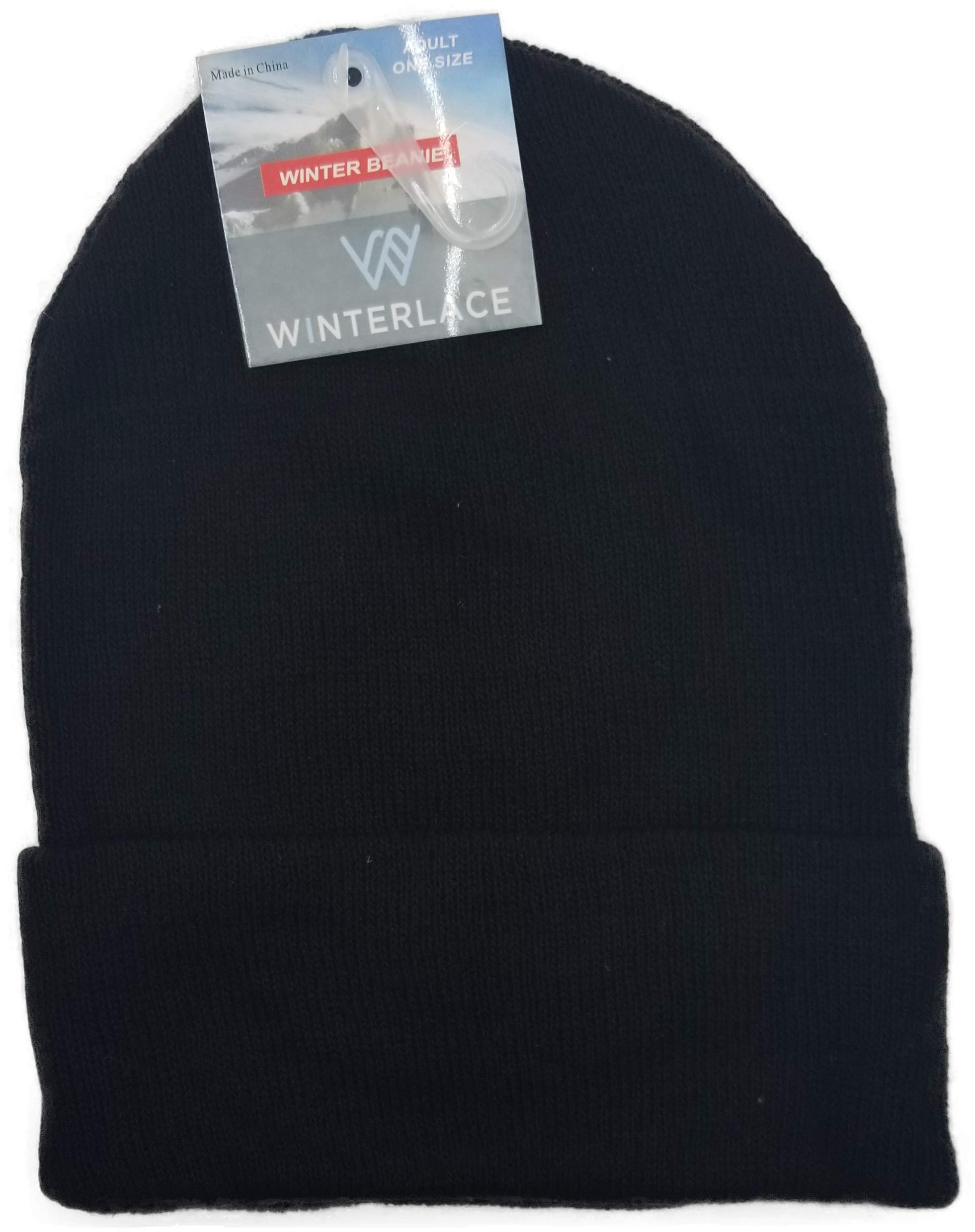 48x Winter Beanies & Gloves Combo Pack, Bulk Pack for Men Women, Warm Cozy Gift (Assorted #1)