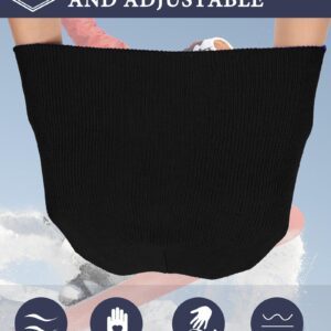 Liitrsh 12 Pcs Winter Beanie Hat Scarf Touchscreen Gloves Set Skull Cap Knit Fleece Neck Warmer Touch Screen Mittens for Women Men (Classic Colors)