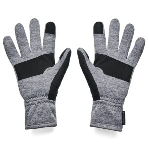 Under Armour mens Storm Fleece Gloves , Pitch Gray (012)/Black , Medium