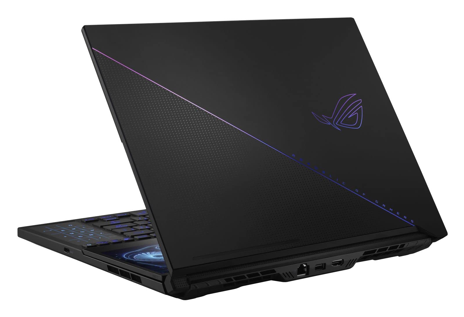 EXCaliberPC 2023 ASUS ROG Zephyrus Duo 16 GX650PZ-XS96 Pro Extreme (AMD Ryzen 9 7945HX, 32GB RAM, 2TB NVMe SSD, RTX 4080 12GB, 16" QHD+ 240Hz 3ms, Windows 11 Pro) Gaming Laptop