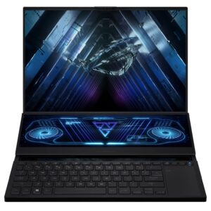 EXCaliberPC 2023 ASUS ROG Zephyrus Duo 16 GX650PZ-XS96 Pro Extreme (AMD Ryzen 9 7945HX, 32GB RAM, 2TB NVMe SSD, RTX 4080 12GB, 16" QHD+ 240Hz 3ms, Windows 11 Pro) Gaming Laptop