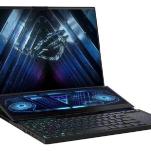 XOTICPC ASUS ROG Zephyrus Duo 16 GX650PY-XS97 Gaming Laptop (AMD Ryzen 9 7945HX, 64GB RAM, 4TB NVMe SSD, RTX 4090 16GB, 16" QHD+ 240Hz 3ms, Windows 11 Pro) GX650P Gamer Notebook Computer