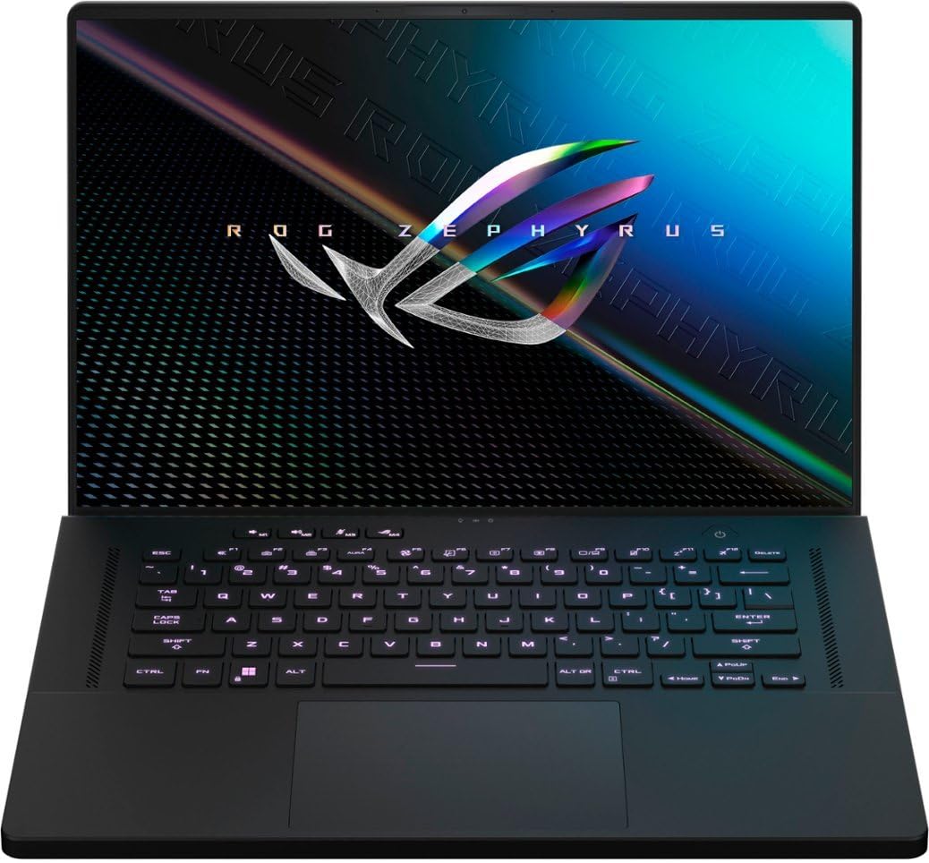 asus ROG Zephyrus M16 Gaming Laptop 16'' WUXGA IPS 165Hz (100% sRGB) 12th Generation Intel 14-core i7-12700H 40GB RAM 1TB SSD GeForce RTX 3060 6GB Backlit Thunderbolt USB-C Win11 + HDMI Cable