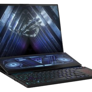 EXCaliberPC 2022 ASUS ROG Zephyrus Duo 16 GX650RW-XS96 Pro Extreme (AMD Ryzen 9 6900HX, 32GB RAM, 1TB NVMe SSD, RTX 3070Ti 8GB, 16" QHD+ 165Hz, Windows 11 Pro) Gaming Laptop