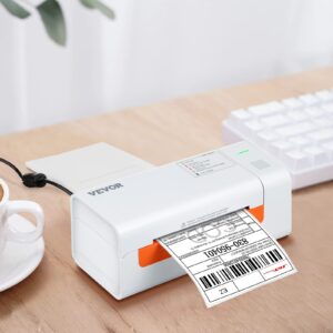 VEVOR Thermal Label Printer, Shipping Label Printer for Width of 1.57" - 4.25" Labels, w/Japanese Rohm Printer Head & Auto Label Recognition, Compatible w/USPS, Amazon, Ebay, Etsy, UPS,etc