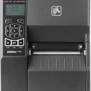 ZEBRA ZT230 Thermal Transfer and Direct Thermal Industrial Label Printer - Ethernet, Serial, USB Connectivity - 4" Print Width, 203 DPI, 6 IPS, Monochrome Barcode - ZT23042-T, JTTANDS