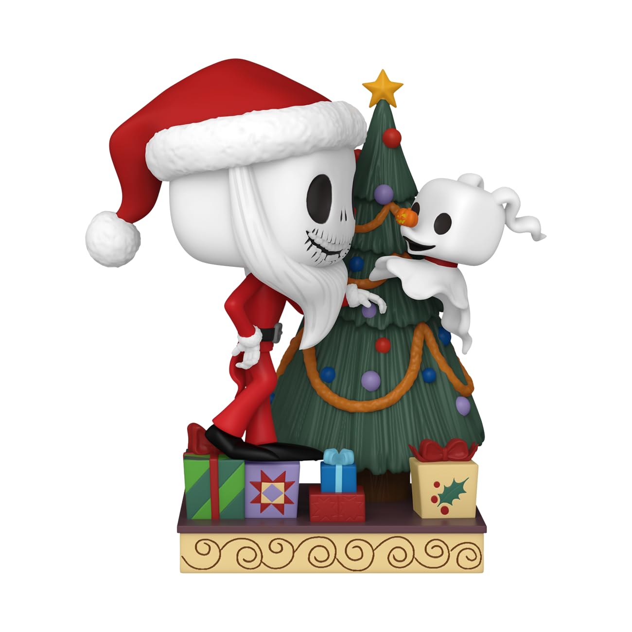 Funko Pop! Deluxe: The Nightmare Before Christmas 30th Anniversary - Jack Skellington and Zero with Tree