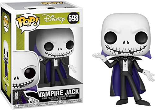 Funko Disney: The Nightmare Before Christmas - Vampire Jack Skellington Pop! Vinyl Figure (Bundled with Compatible Pop Box Protector Case)