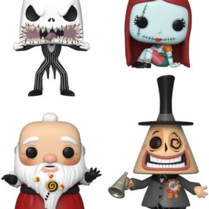 Funko Pop! Disney: The Nightmare Before Christmas - Sandy Claws - 4PK - Collectible Vinyl Figure - Gift Idea - Official Merchandise - Toys for Children and Adults - Movies Fans