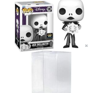 Funko Pop! Disney: The Nightmare Before Christmas 30th Anniversary - Jack Skellington with Snowflake Specialty Series Bundled with a Byron's Attic Protector