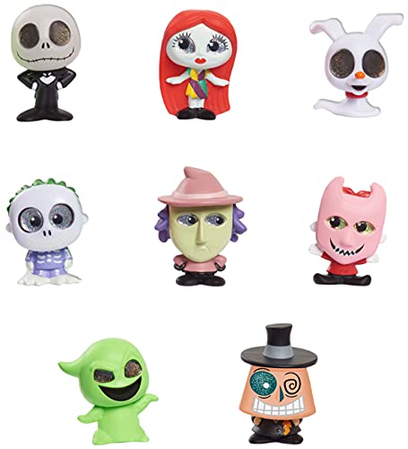 Disney Doorables Tim Burton’s The Nightmare Before Christmas Collection Peek, 8 Exclusive Mini Figures, Officially Licensed Kids Toys for Ages 5 Up