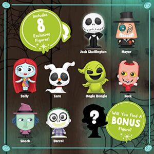 Disney Doorables Tim Burton’s The Nightmare Before Christmas Collection Peek, 8 Exclusive Mini Figures, Officially Licensed Kids Toys for Ages 5 Up