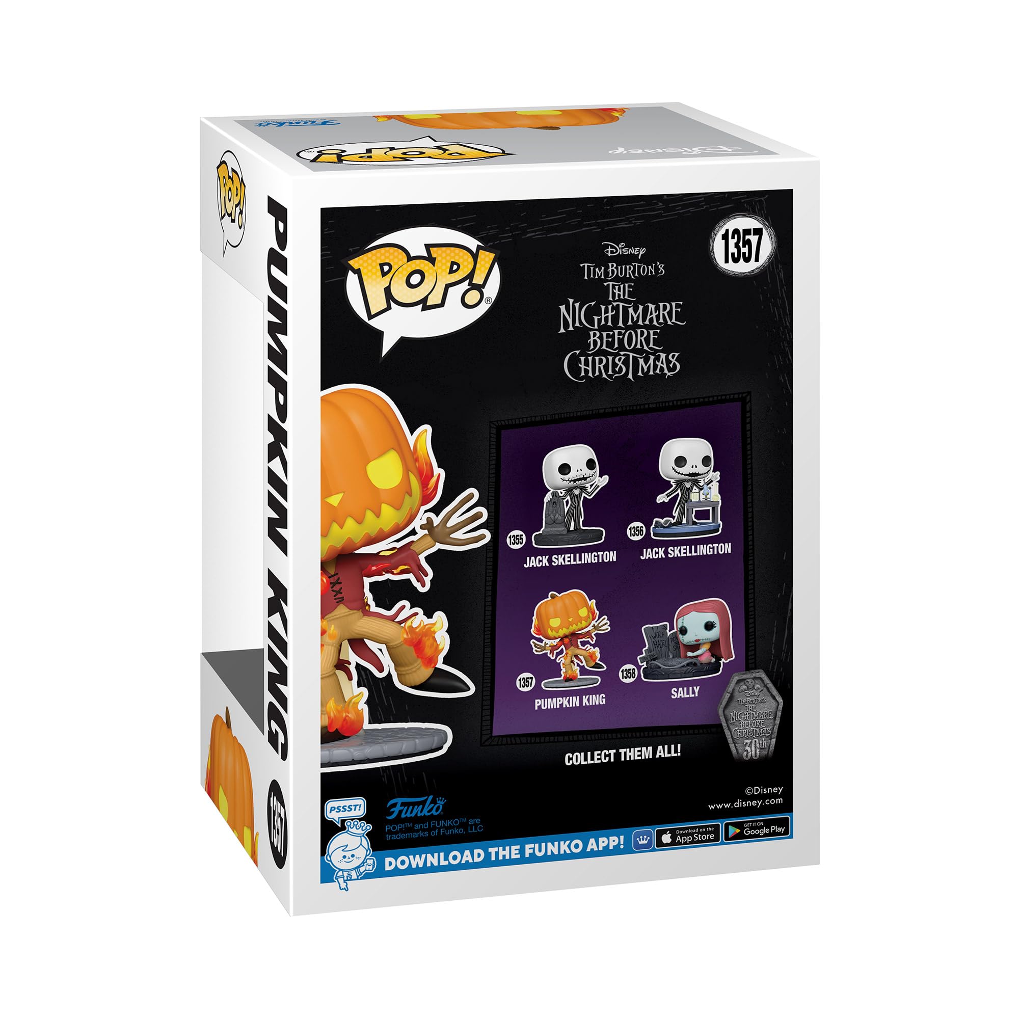 Funko Pop! Disney: The Nightmare Before Christmas 30th Anniversary - Pumpkin King