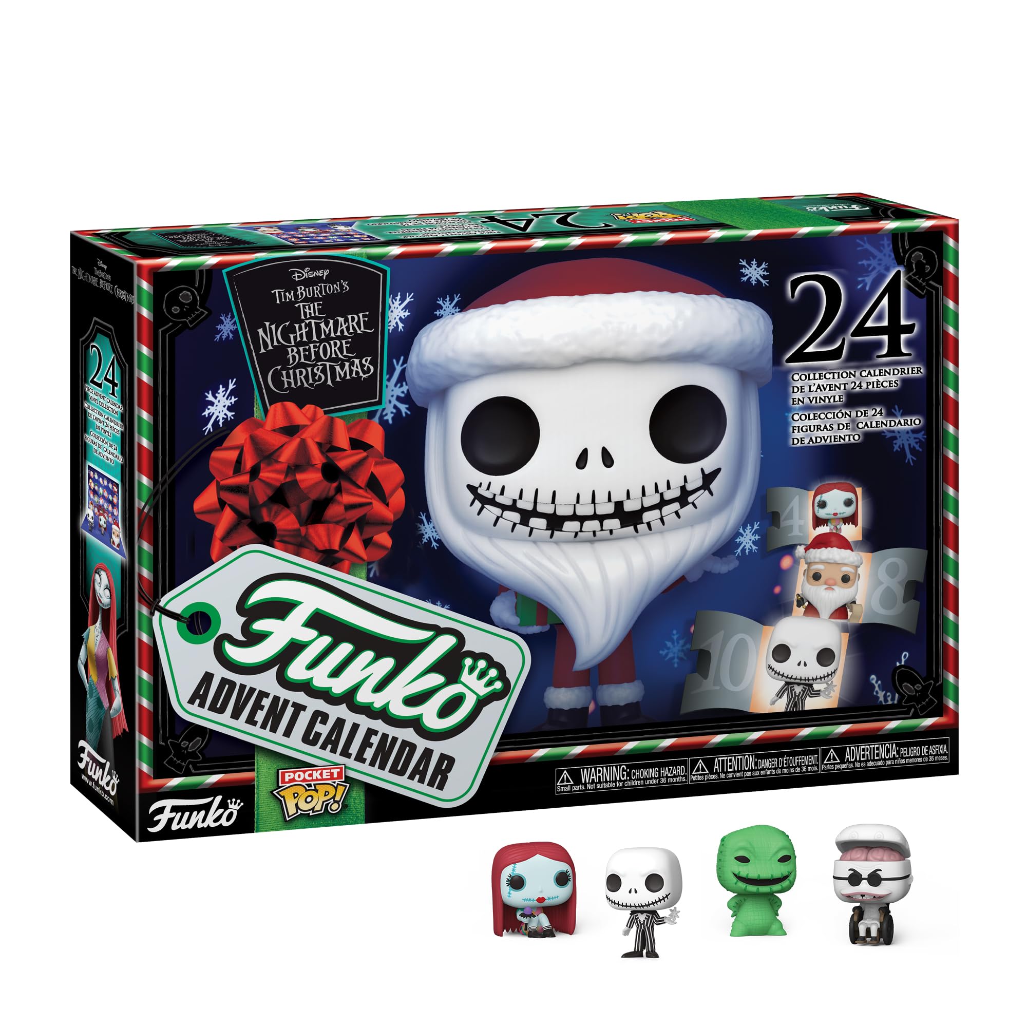 Funko Advent Calendar: The Nightmare Before Christmas - 24 Pocket Pop! Vinyl Figures (2020)