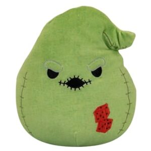 Squishmallows 8-Inch Oogie Boogie, Green - Official Jazwares Plush - Nightmare Before Christmas - Collectible Soft & Squishy Stuffed Animal Toy - Gift for Kids, Girls, Boys