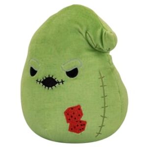 Squishmallows 8-Inch Oogie Boogie, Green - Official Jazwares Plush - Nightmare Before Christmas - Collectible Soft & Squishy Stuffed Animal Toy - Gift for Kids, Girls, Boys