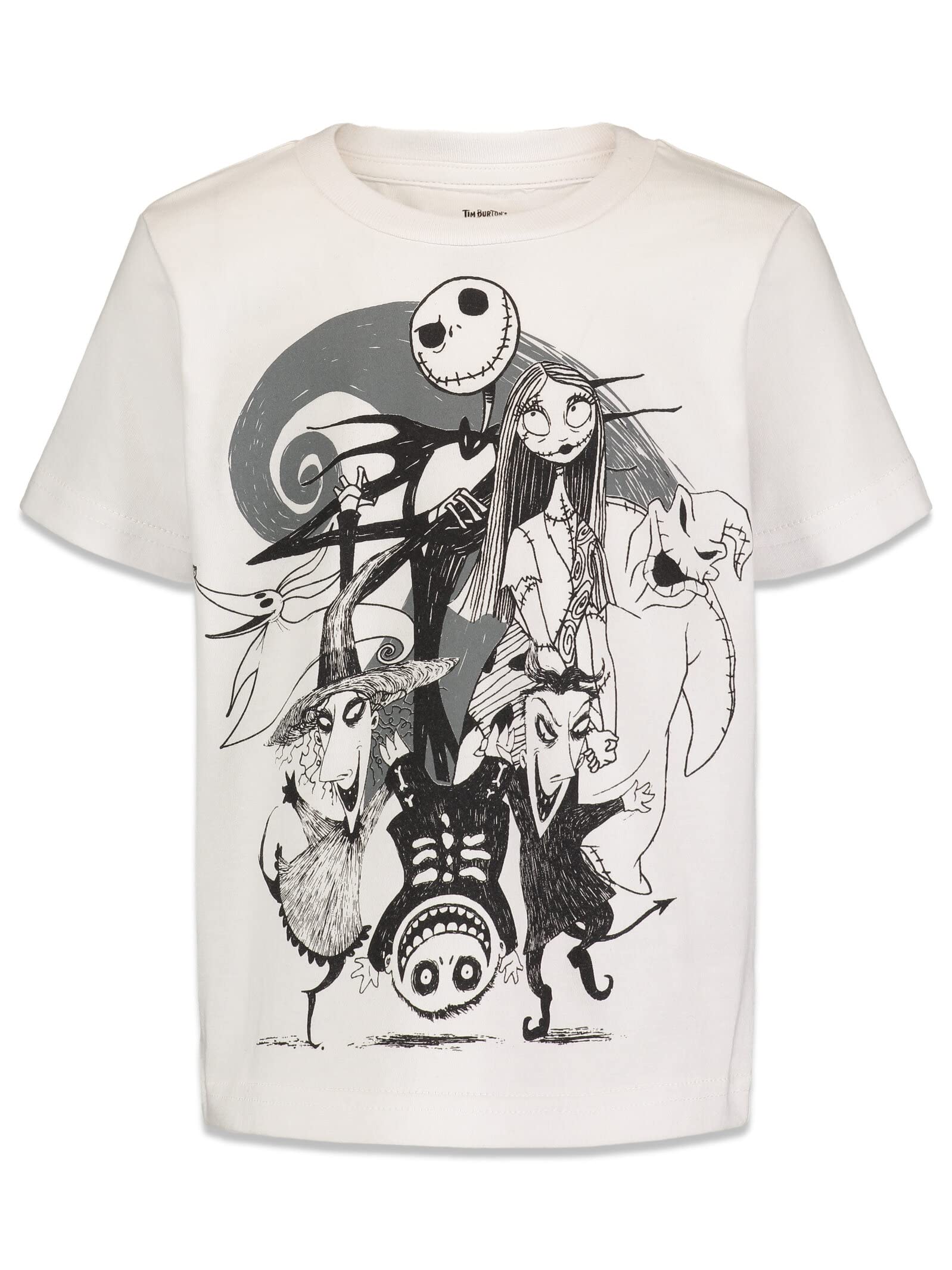 Disney Nightmare Before Christmas Jack Skellington Oogie Boogie Sally Big Boys 3 Pack T-Shirts 18-20