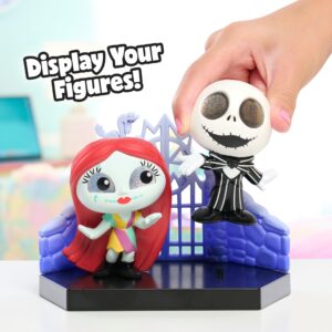 DOORABLES Disney Grand Entrance 3-inch Collectible Figures Jack Skellington and Sally, Kids Toys for Ages 5 Up, Amazon Exclusive by Just Play