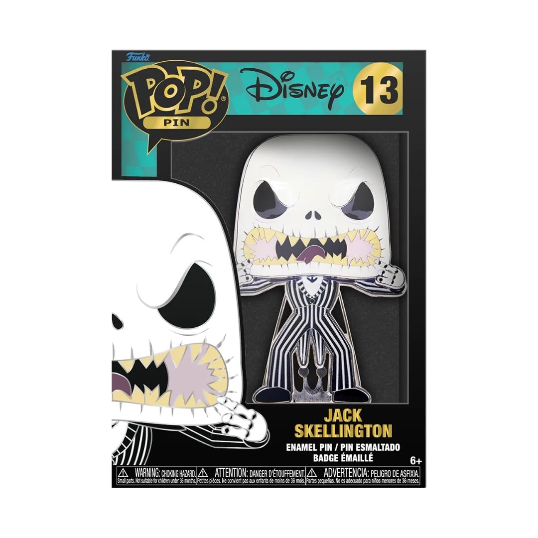 Funko Pop! Sized Pin Disney: Nightmare Before Christmas - Jack Skellington