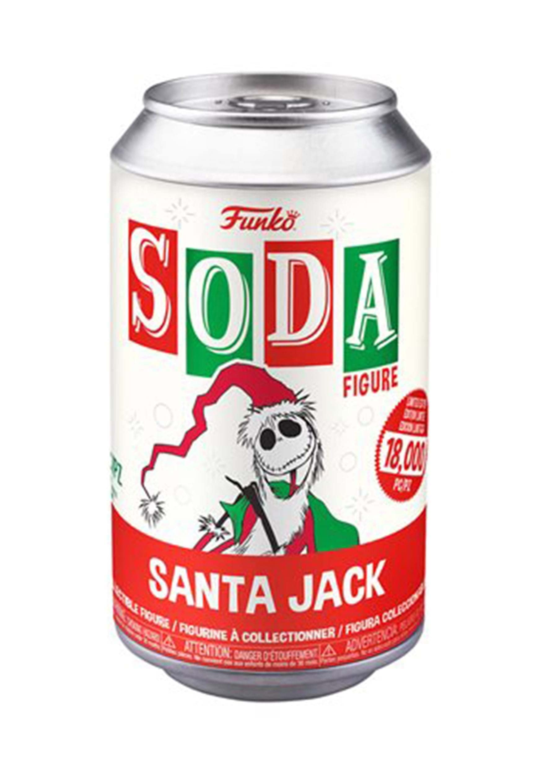 FUNKO VINYL SODA: The Nightmare Before Christmas - Santa Jack (Styles May Vary)