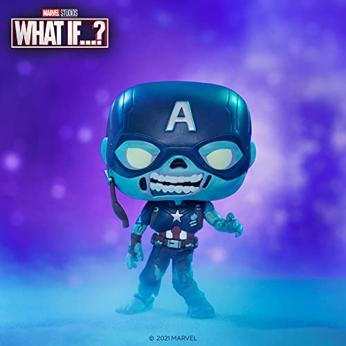 Funko Pop! Marvel: What If? - Zombie Captain America Vinyl Bobblehead