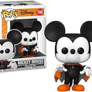 POP Disney: Halloween - Spooky Mickey Mouse Funko Pop! Vinyl Figure (Bundled with Compatible Pop Box Protector Case) Multicolor 3.75 inches