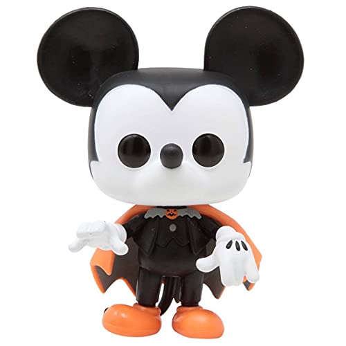 POP Disney: Halloween - Spooky Mickey Mouse Funko Pop! Vinyl Figure (Bundled with Compatible Pop Box Protector Case) Multicolor 3.75 inches