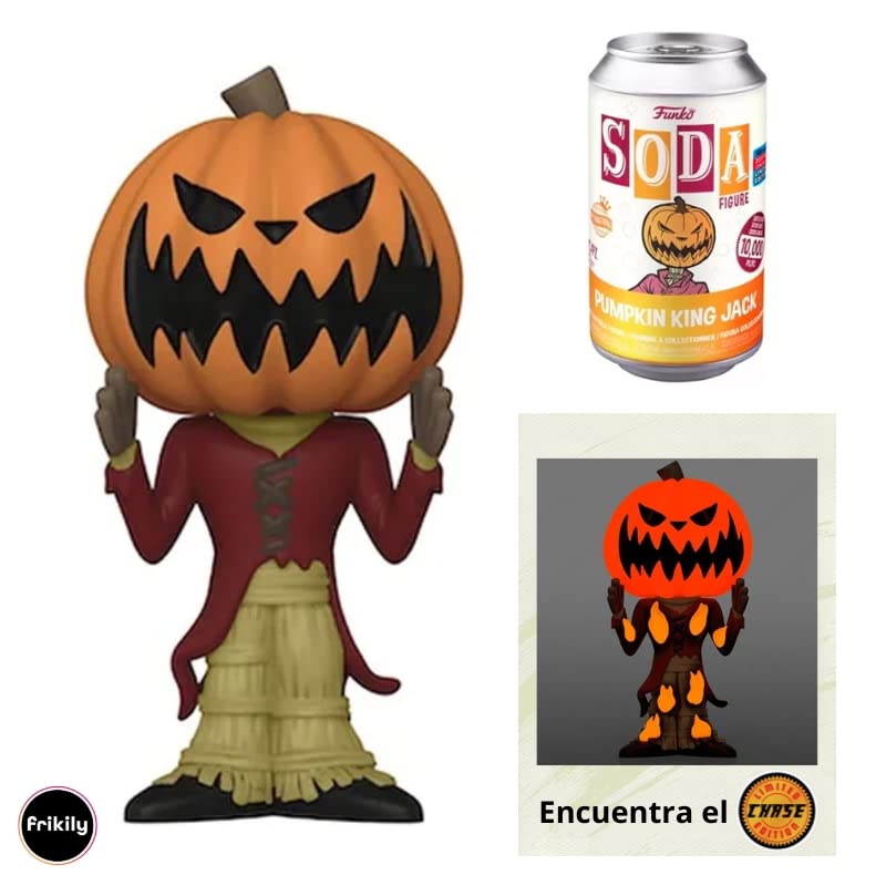 Pumpkin King Jack Vinyl Soda The Nightmare Before Christmas NYCC Exclusive Figure