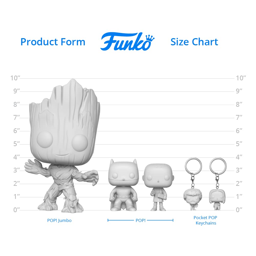 Funko Pop! Keychain: The Nightmare Before Christmas - Zero (Blacklight)