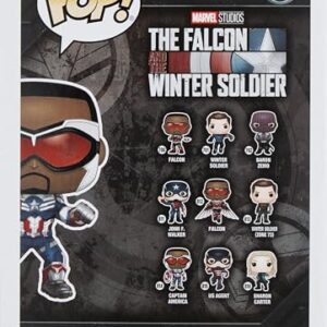 Funko Pop! Marvel: Year of The Shield - Captain America (Sam Wilson) with Shield, Amazon Exclusive