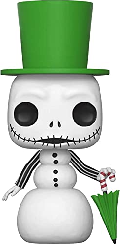 POP Disney: The Nightmare Before Christmas - Snowman Jack Funko Vinyl Figure (Bundled with Compatible Box Protector Case)