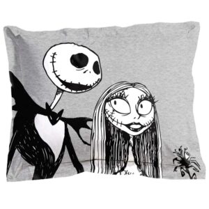 Jay Franco Disney Nightmare Before Christmas Moonlight 5 Piece Twin Bed Set - Includes Reversible Comforter & Sheet Set - Features Jack Skellington and Sally - Super Soft Microfiber