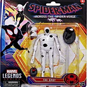 Marvel Legends Series Spider-Man Across The Spider-Verse The Spot 6-Inch Action Figure Toy, 5 Accessories White