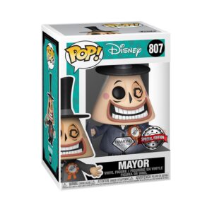 funko pop! disney: the nightmare before christmas - mayor (blacklight) (mayor special edition tan glitter)