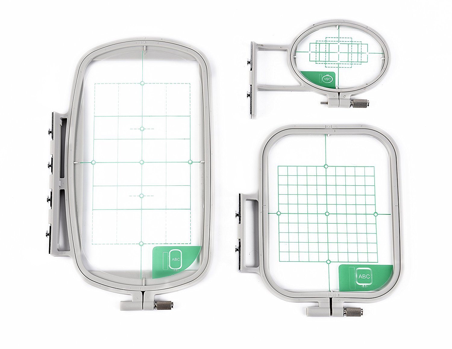 3 Hoops for Brother NS1850D SE600 SE270D, PE535 PE 550D Innov-ís 900D SE350 LB6770, LB6770 950D SE400, LB6800PRW PE500, SE425, LB6800THRD Embroidery Machine