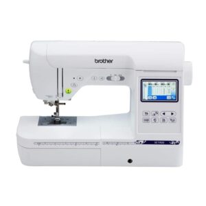 brother se1900 sewing and embroidery machine, 138 designs, 240 built-in stitches, computerized, 5" x 7" hoop area, 3.2" lcd touchscreen display, 8 included feet