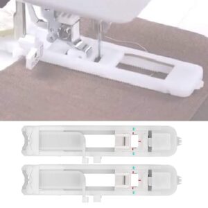 2Pcs Buttonhole Foot Automatic Sliding Buttonhole Foot Presser Foot Domestic for Brother Sewing Machine Parts Multi-Function Home Stitch