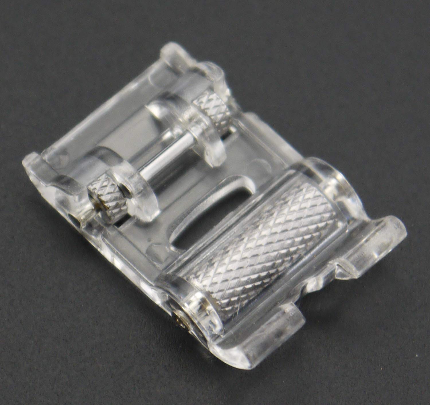 DREAMSTITCH SA190 Snap On Clear Roller Presser Foot for Brother, Babylock, Simplicity, Singer Sewing Machine Alt:ESG-RF7314W