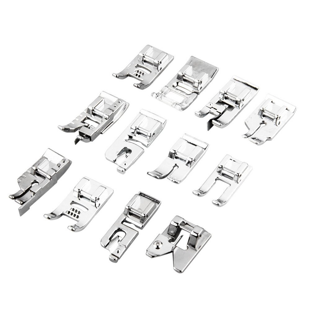 Professional Domestic 32 PCS Sewing Machine Presser Foot Set for Brother, Babylock, Singer, Janome, Elna, Toyota, New Home, Simplicity, Kenmore, and White Low Shank Sewing Machines by Stormshopping