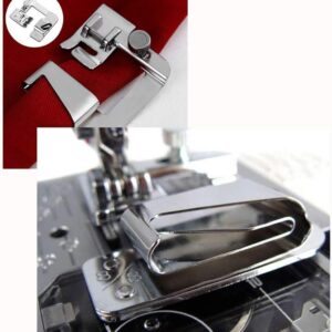 Windman 3 Sizes Wide Rolled Hem Pressure Foot Sewing Machine Presser Foot Hemmer Foot Set 1/2 Inch, 3/4 Inch, 1 Inch Low Shank Sewing Machine Presser Foot for Brother Singer