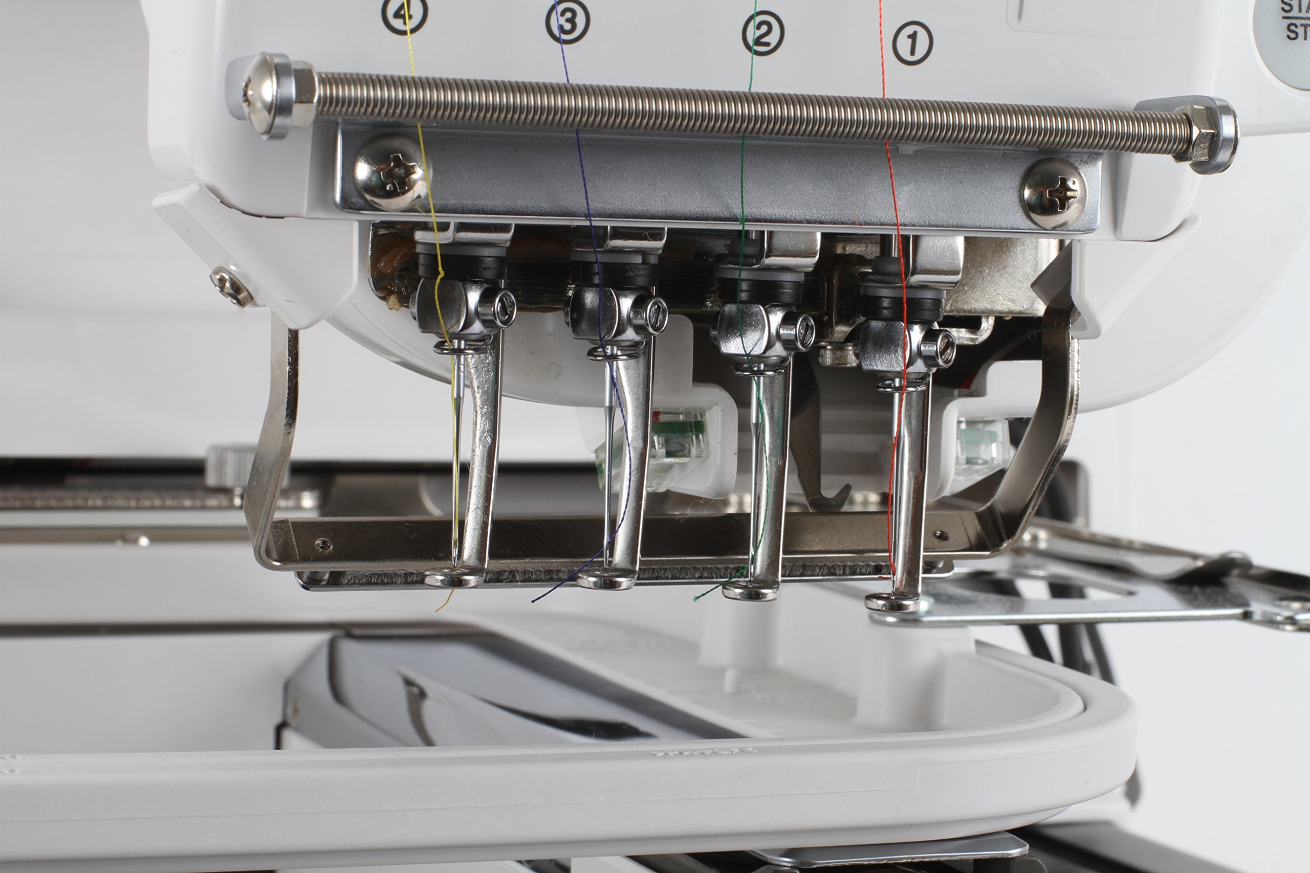 Janome MB-4S Four Needle Embroidery Machine with Accessories