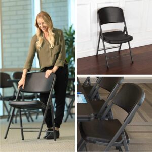 Lifetime Folding Chair with Black Color Model#80887U (4, Black)