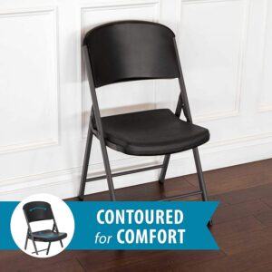 Lifetime Folding Chair with Black Color Model#80887U (4, Black)