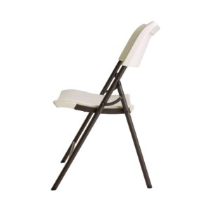 LIFETIME 880142 Ultimate Comfort Folding Chair, Almond, 23 x 19.6 x 32-Inch