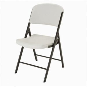 commercial grade folding chair in white quantity: 32