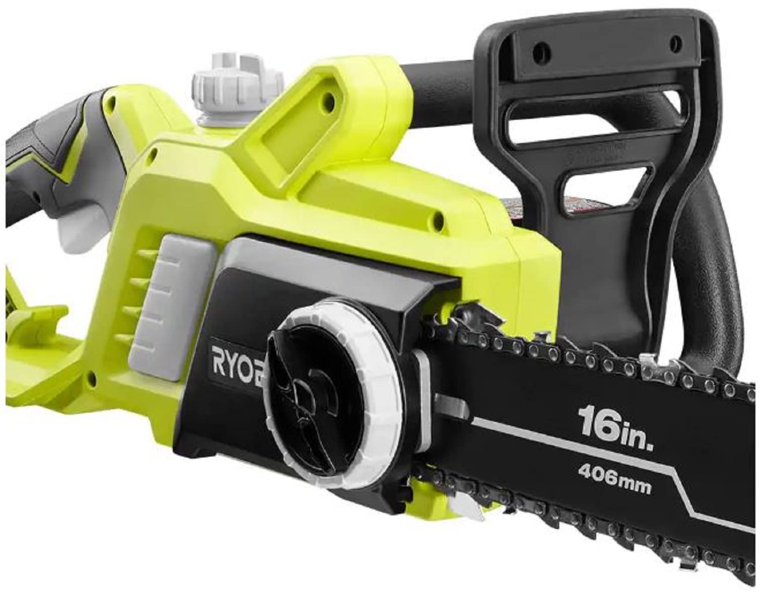 RYOBI 16 in. 13 Amp Electric Chainsaw With Auto Oiler (Renewed)